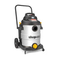 Shop Vacuum, 12 gal Tank Size, Stainless Steel, 2 in Vacuum Hose Dia, 12 ft Hose