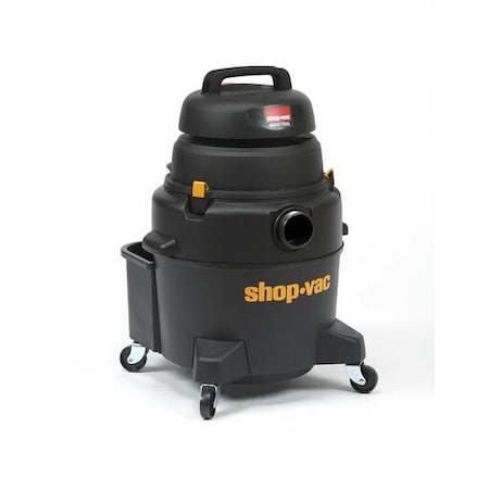 Shop Vacuum, 8 gal Tank Size, Plastic, 2 in Vacuum Hose Dia, 8 ft Hose, 90 cfm Air Flow