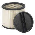 Vacuum Filter, Fits Shop-Vac Vacuum Brand, Std, 8 in, Wet/Dry, Paper, Cartridge Filter