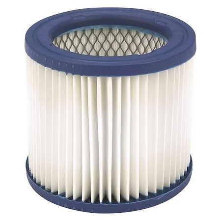 Cartridge Filter, 5 in H, HEPA