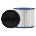 Cartridge Filter, 6 1/2 in H, HEPA