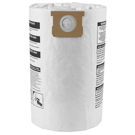 Vacuum Bag, Paper, PK3