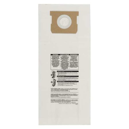 Vacuum Bag, Paper,PK3