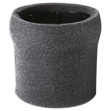 Sleeve Filter, 6 1/2 in H, Foam