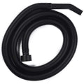 Vacuum Hose, 8 ft L, Black, Plastic