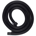 Vacuum Hose, 12 ft L, Black, Plastic