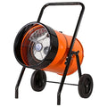 Portable Heater, Fan Forced, 3 Phase, 480V, 30kW, Auto Reset, 38-9/16 in H x 25 in W x 26-1/4 in D