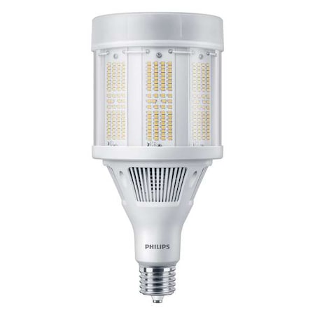 450 W, HID Replacement LED Bulb, White, ED23-1/2, 5000K Temp. Clear, Non-Dimmable