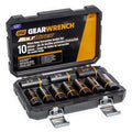 10 Piece 1/2" Drive Bolt Biter Deep Extraction Socket Set
