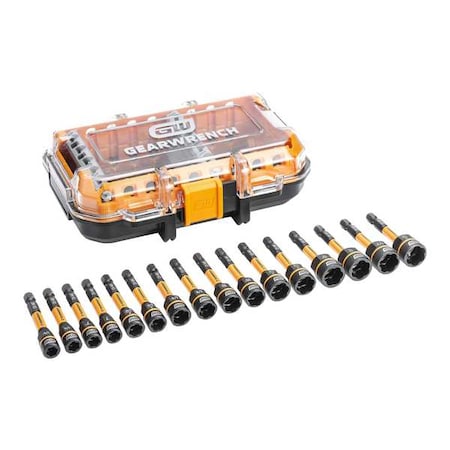 16 Piece Bolt Biter Nut Extractor & Driver Set