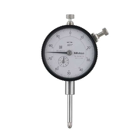 Dial Indicator, 0 in to 1 in, White