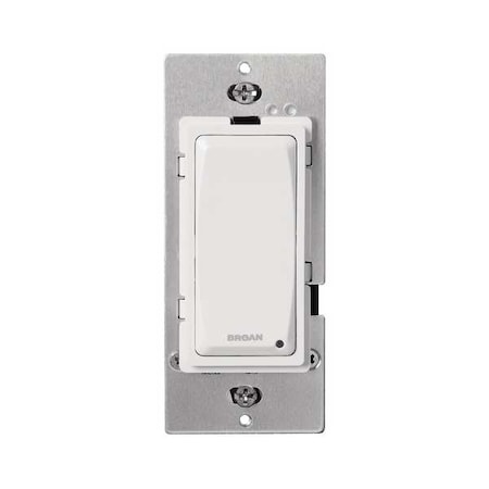 Exhaust Fan Timer, 6 A, White, 120 V