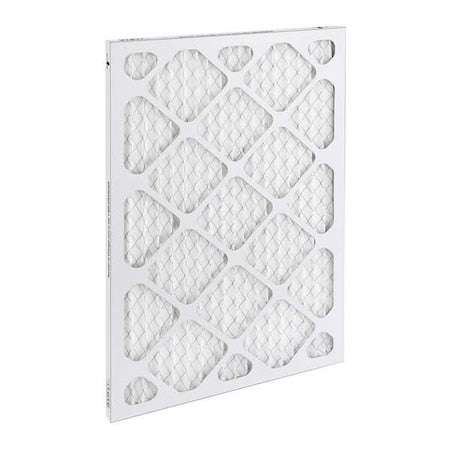 16x25x1 Pleated Air Filter, High Capacity, Synthetic, MERV 13, 1.0 to 3.0 micron