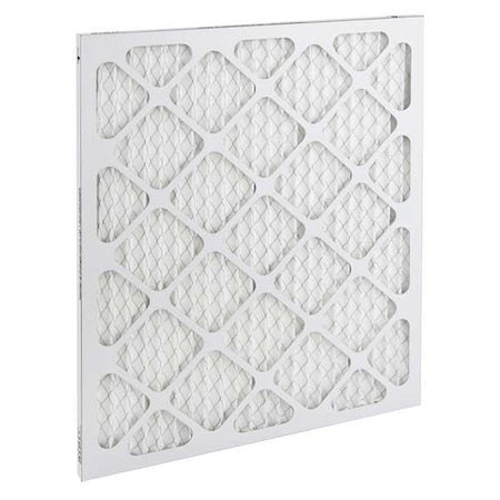 20x25x1 Pleated Air Filter, High Capacity, Synthetic, MERV 13, 1.0 to 3.0 micron