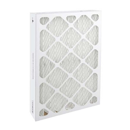 16x25x4 Pleated Air Filter, High Capacity, Synthetic, MERV 13, 1.0 to 3.0 micron