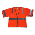 High Visibility Vest, Orange/Red, M