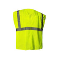 Hi-Vis Safety Vest 3XL Class 2 U Back, , Hook and Loop 0 Pockets, No Mic Tab, {delete}