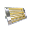 Infrared Quartz Electric Heater, 1, 3 Phase, Stainless Steel, 240V AC