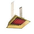 Infrared Overhead Electric Heater, 1, 3 Phase, Aluminum, 208V AC