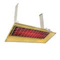 Infrared Overhead Electric Heater, 1, 3 Phase, Aluminum, 208V AC