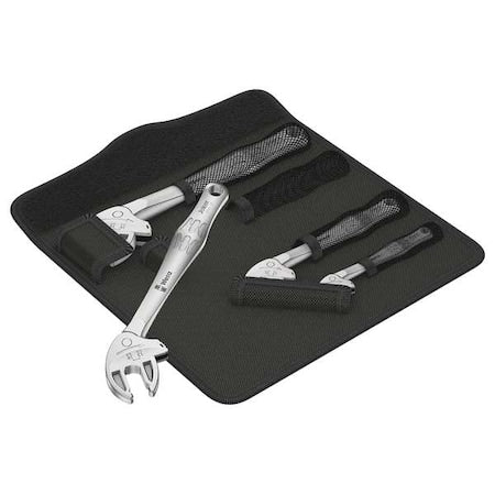 Spanner Wrench 4pc Set, Folding Pouch