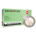 Microflex V28, Disposable Gloves, 2.8 mil Palm, Vinyl, Powder-Free, S ( 7 ), 100 PK, Clear