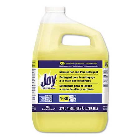 Pots & Pans Cleaner, Jug, 1 gal, Joy, PK4