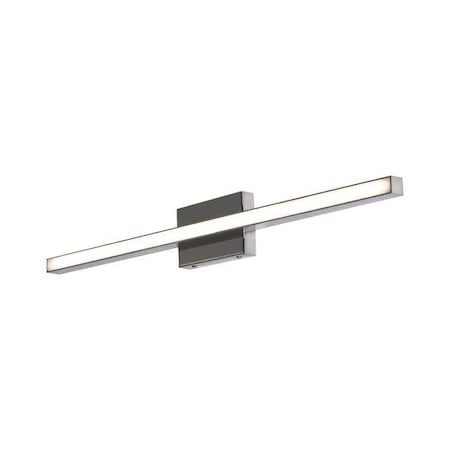 Barlow18""LEDVanity,Silver,Metal,18inL