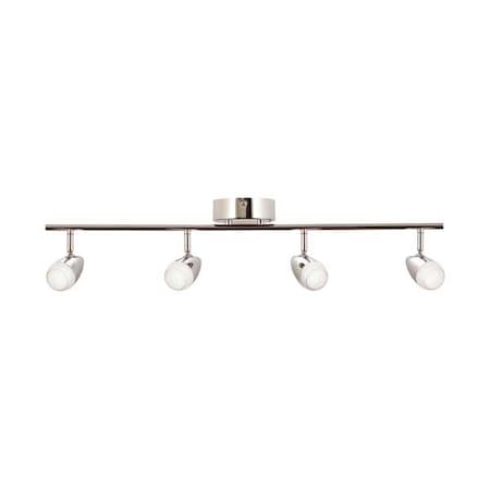 Eva 4 Light LED Fixed Rail,Chrome