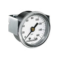 Panel Mount Pressure Gauge, 0 to 160 psi, 2 in Dial, 1/8 in NPT, Center Back Location