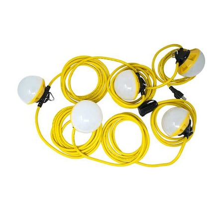 String Light, Screw In, LED, 8000lm