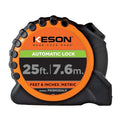 Metric and SAE Tape Measure, Auto Lock