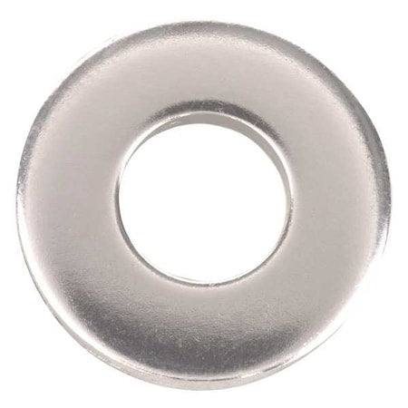 Flat Washer, For Screw Size #6 ,Stainless Steel Plain Finish, 25 PK