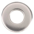 Flat Washer, For Screw Size 3/4" , Stainless Steel Plain Finish, 10 PK