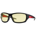 Safety Glasses Anti-Fog & Anti-Scratch, Yellow Lens, Half-Frame, Wraparound