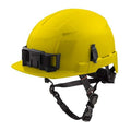 BOLT Yellow Front Brim Safety Helmet - Type 2, Class E