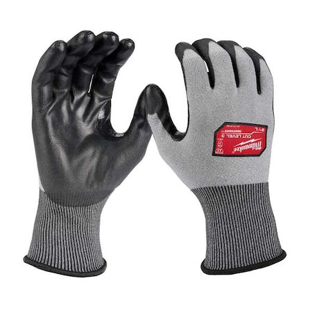 Cut-Resistant Coated Gloves, Cut Level A3 , Dipped , Polyurethane , Smooth , 2XL 12 PK