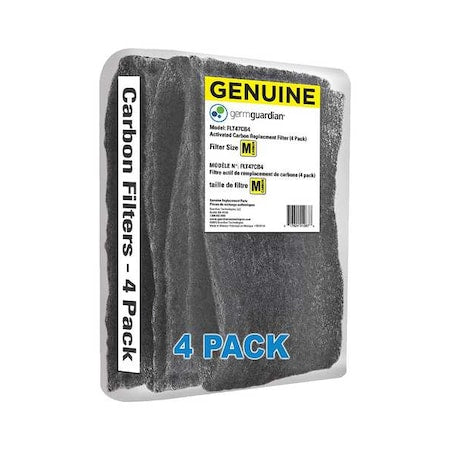 AirFilter, 0.25inD, 6.5inH, 22inW, Pad, PK4
