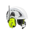 Headset, Hard Hat-Mounted, 25 dB, Yellow