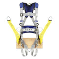 ExoFit(TM) X100 Fall Protection Harness, S, 420 lb, Mating Chest/ Tongue Leg Straps