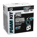 Insulating Spray Foam Sealant Kit, Straw Application Method 41.56 lb, Cylinder, Cream