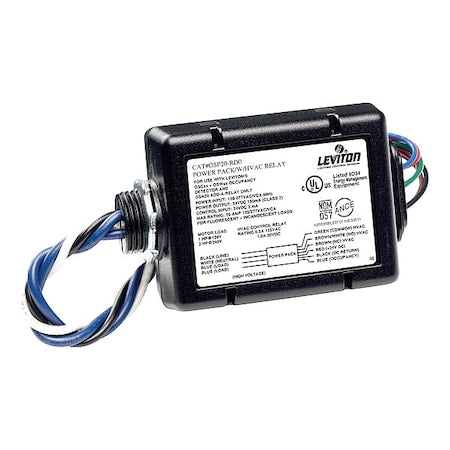 Occupancy Sensor Power Pack, 347VAC, Black