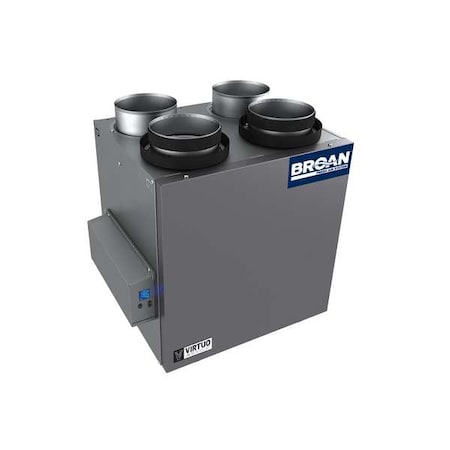 Heat Recovery Ventilator, 110 W, 16-1/8"