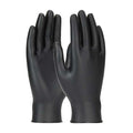Grippaz Skins, Disposable Gloves, 6 mil Palm, Nitrile, Powder-Free, L ( 9 ), 50 PK, Black