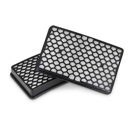 HEPA Filter, 6 1/2" L, 4 1/4" W, PK6