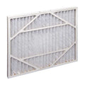 19x21x1 Pleated Air Filter, Non-Woven Media, MERV 8, 3.0 Micron, 12 PK