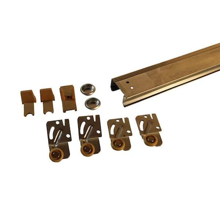 Track Kit, Top, 47 in L, 100 lb Limit