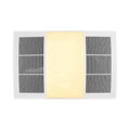 Heater Exhaust Fan, Round, 4" Dia., 80 cfm
