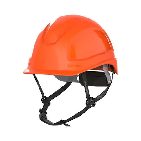 Safety Helmet, Ceros, HDPE, 6 Point Ratchet, LT, Type 1, Class E, Orange