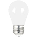 5 W, Compact LED Bulb, White, A15, 3000K Temp. Clear, Dimmable, PK2